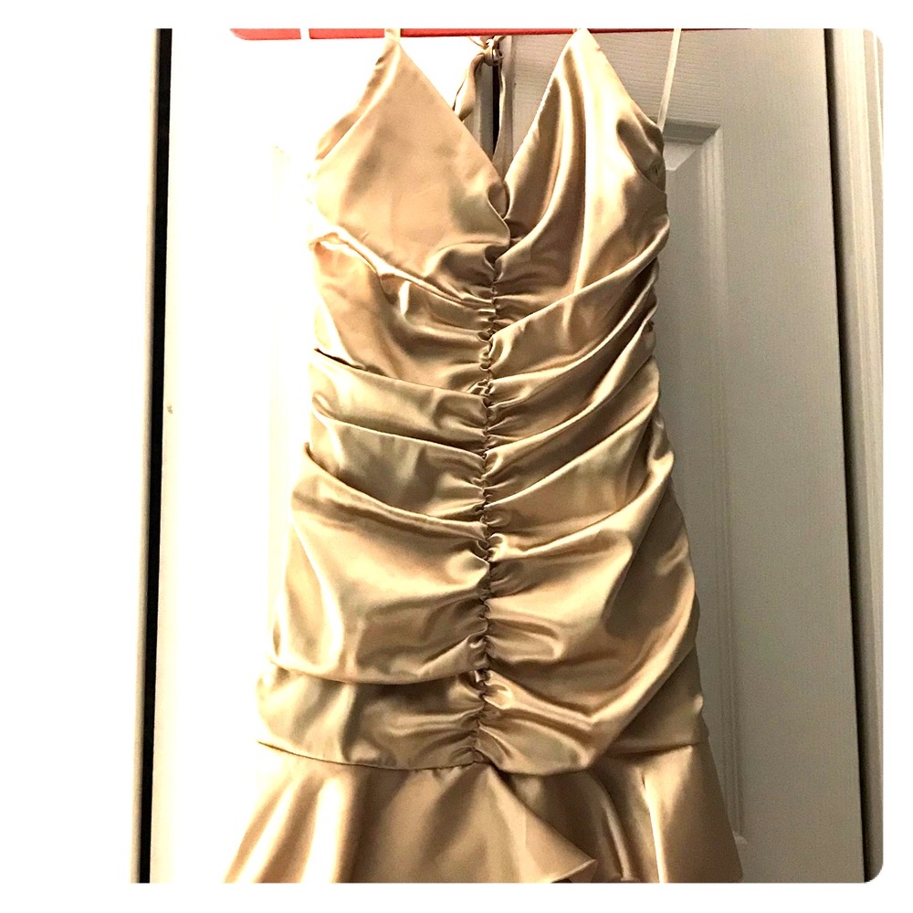 Jessica McClintock halter dress